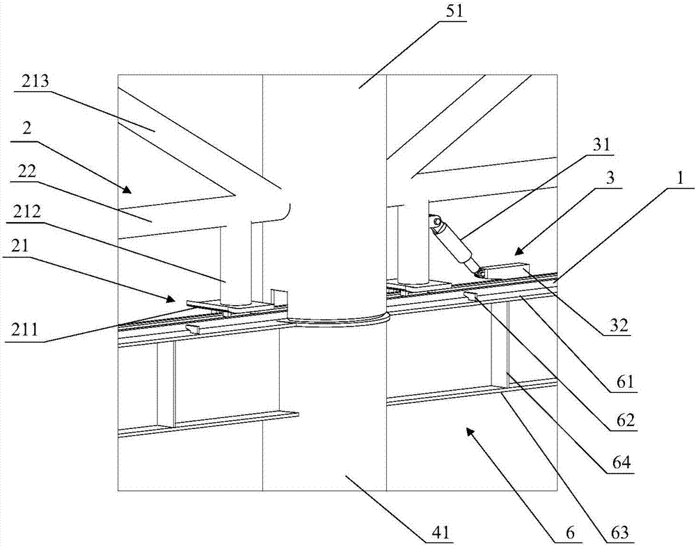 Sliding device and construction method thereof