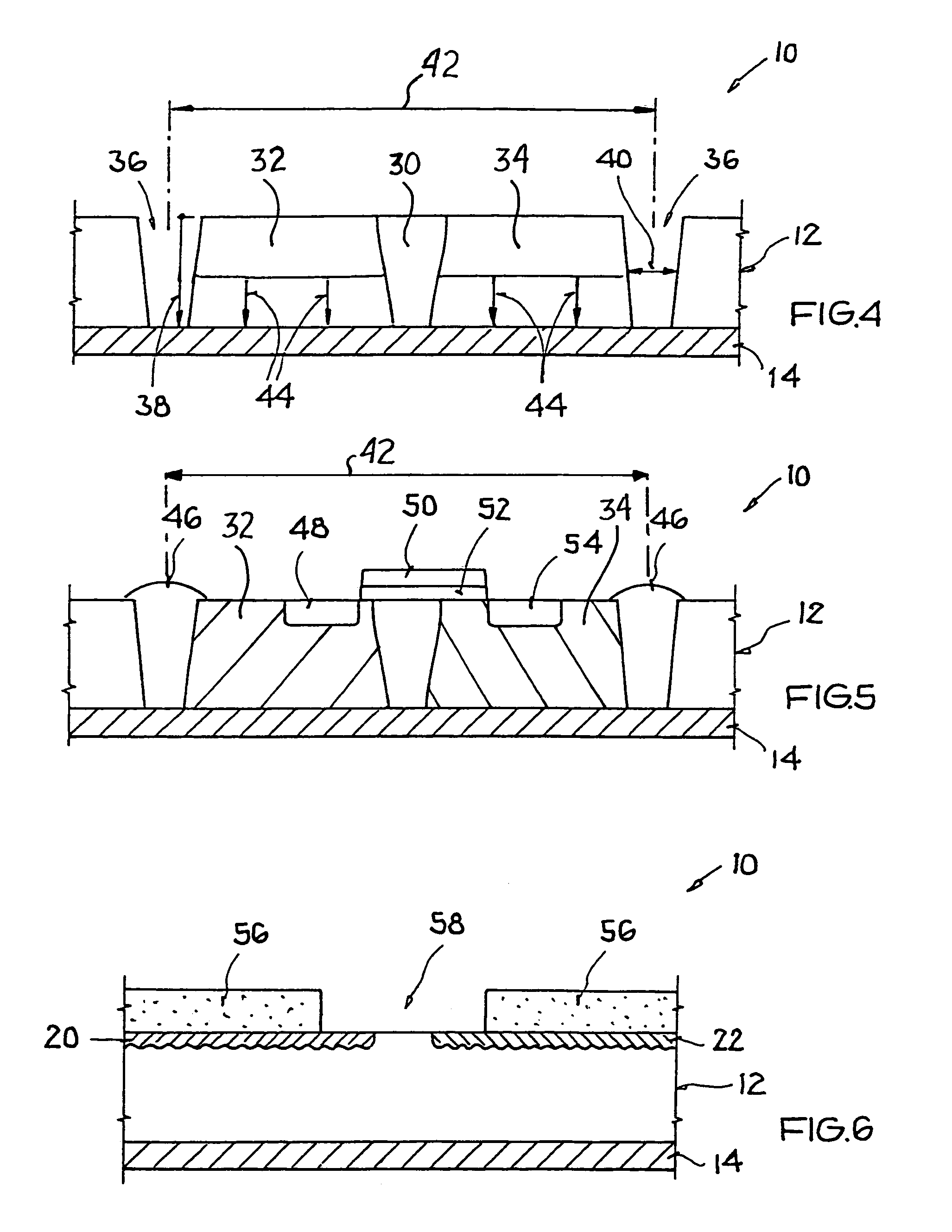 Method of fabricating semiconductor components through implantation and diffusion in a semiconductor substrate
