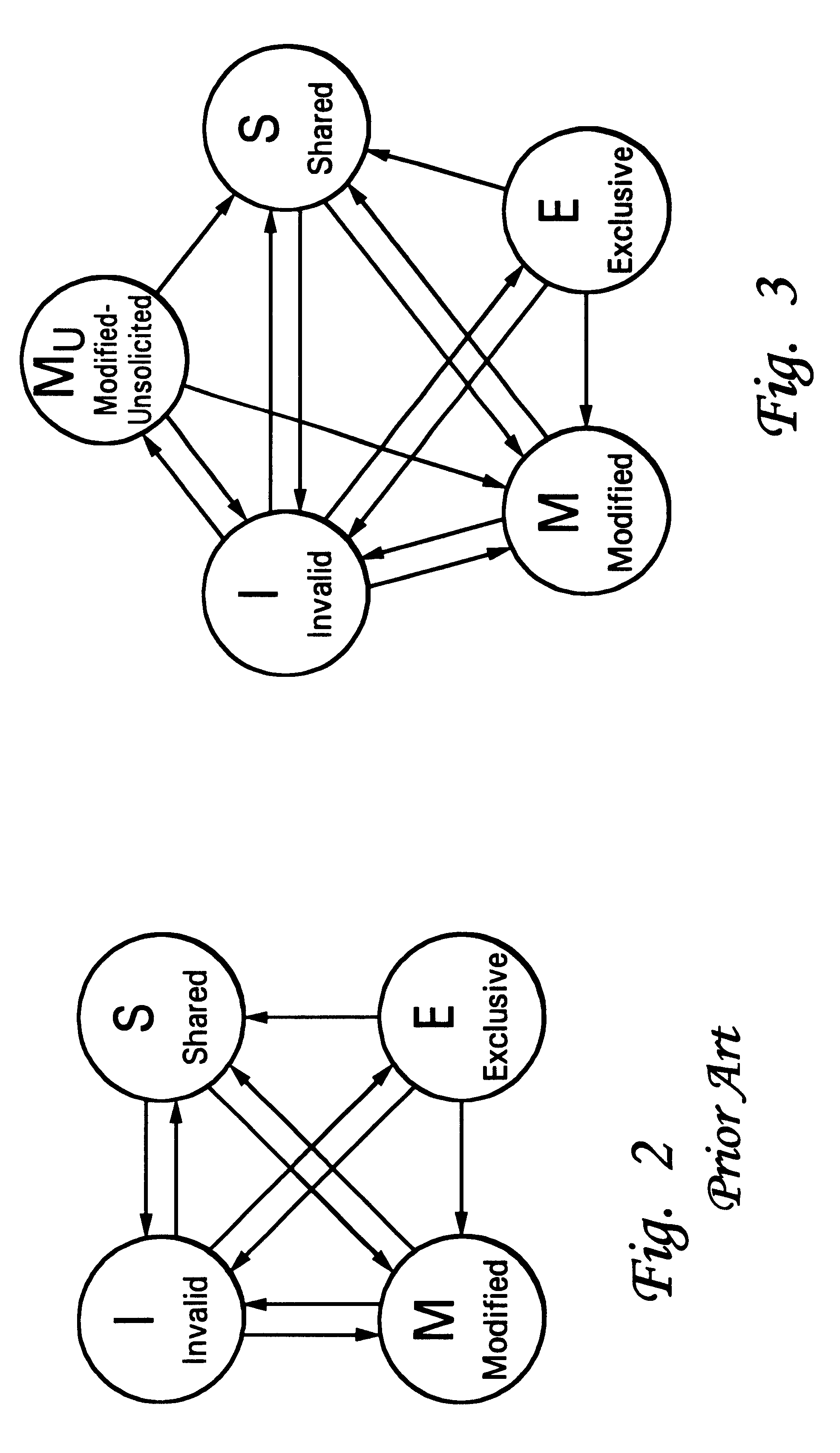 Cache coherency protocol employing a read operation including a programmable flag to indicate deallocation of an intervened cache line