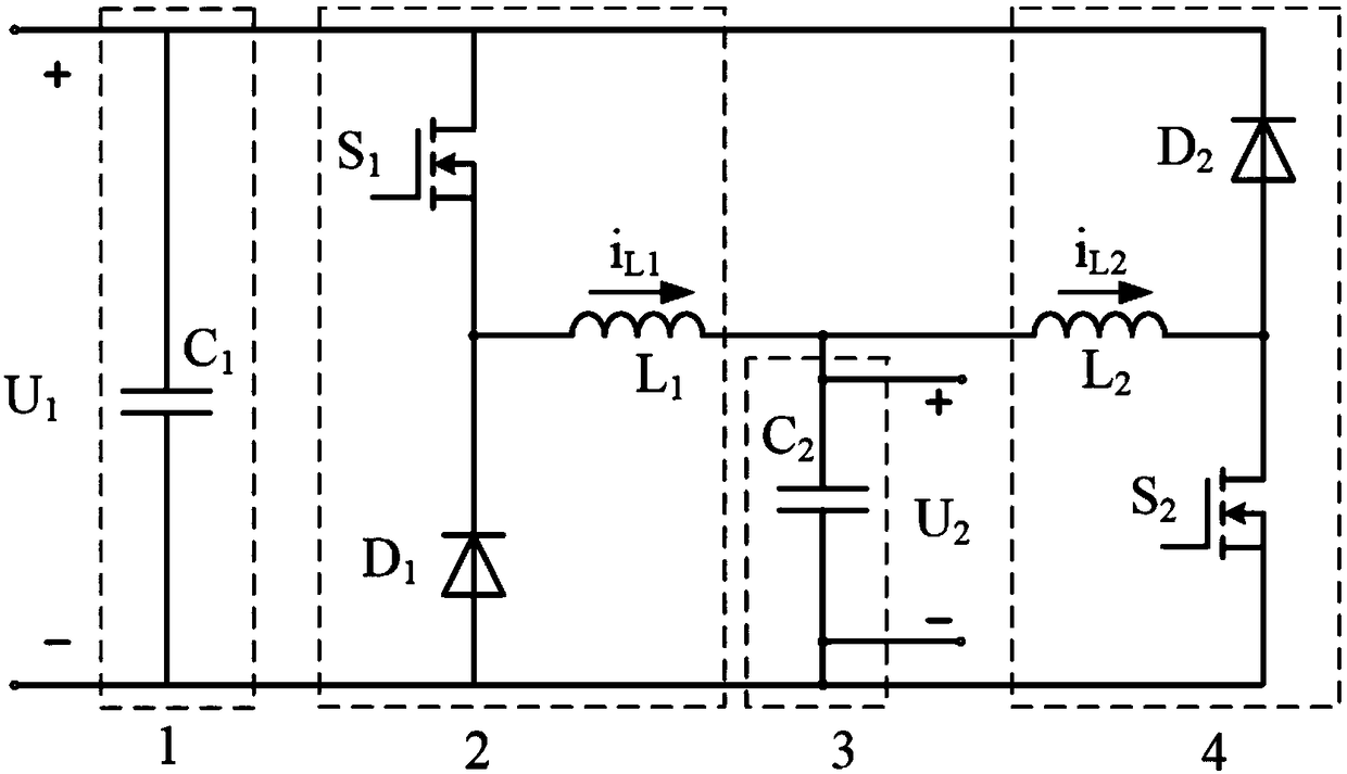A combined bidirectional DC-DC conversion circuit