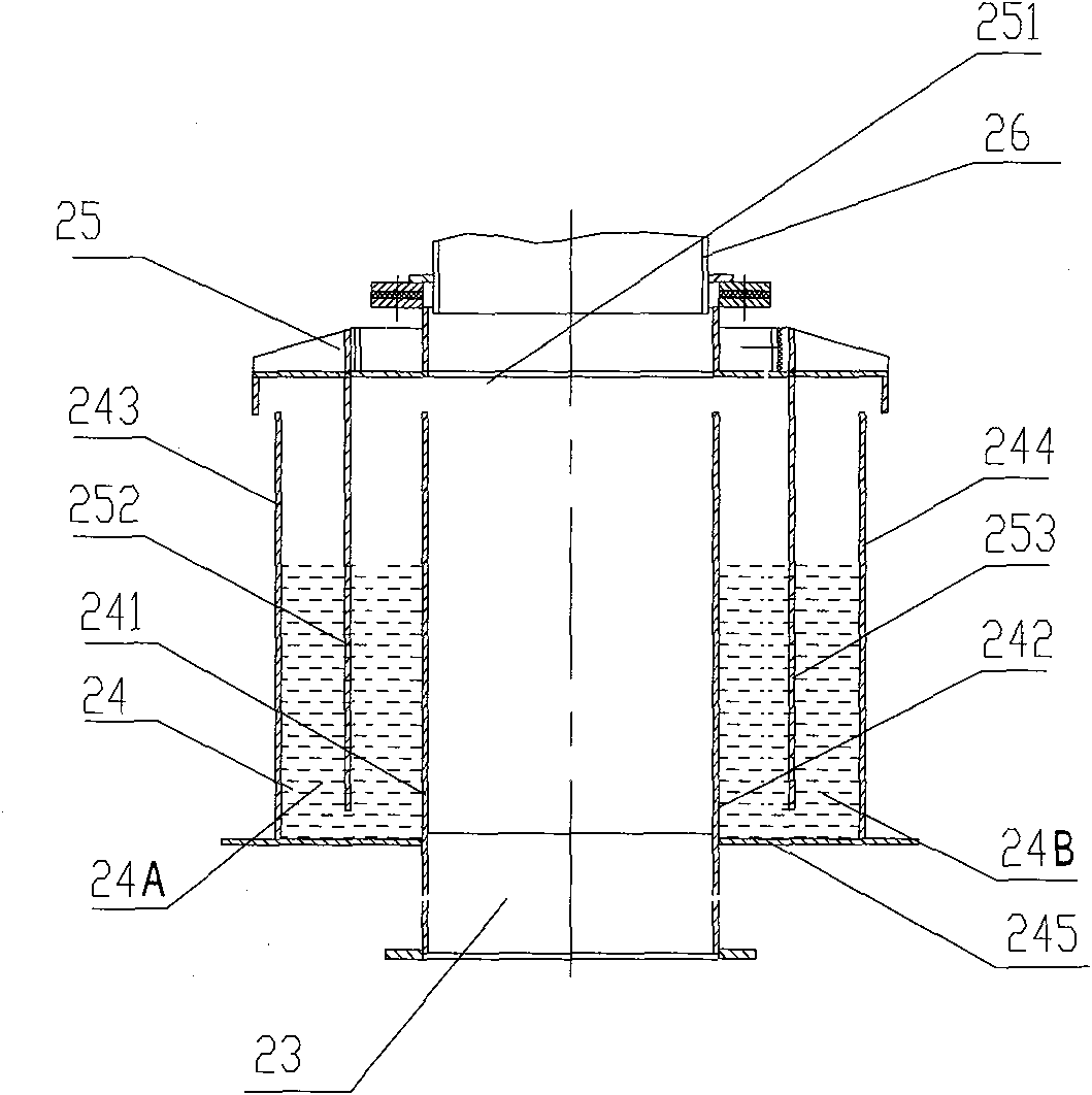 Air input system of ring cooling machine and ring air duct thereof