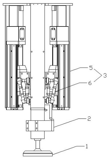 Multi-degree-of-freedom force control damping device and control method thereof