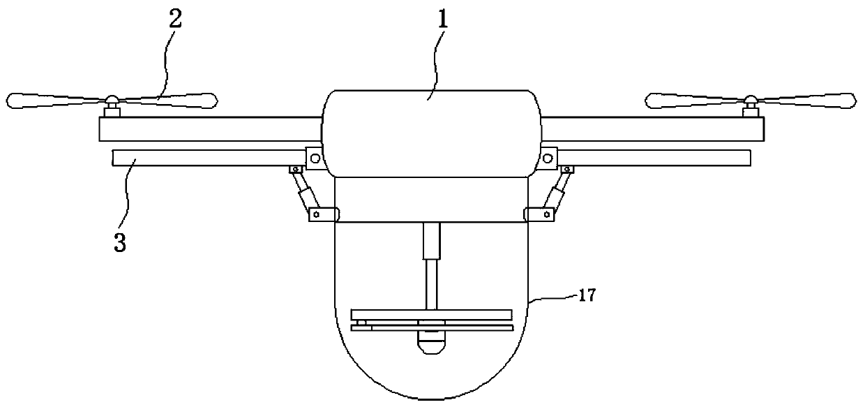 Safety aerial photography unmanned aerial vehicle