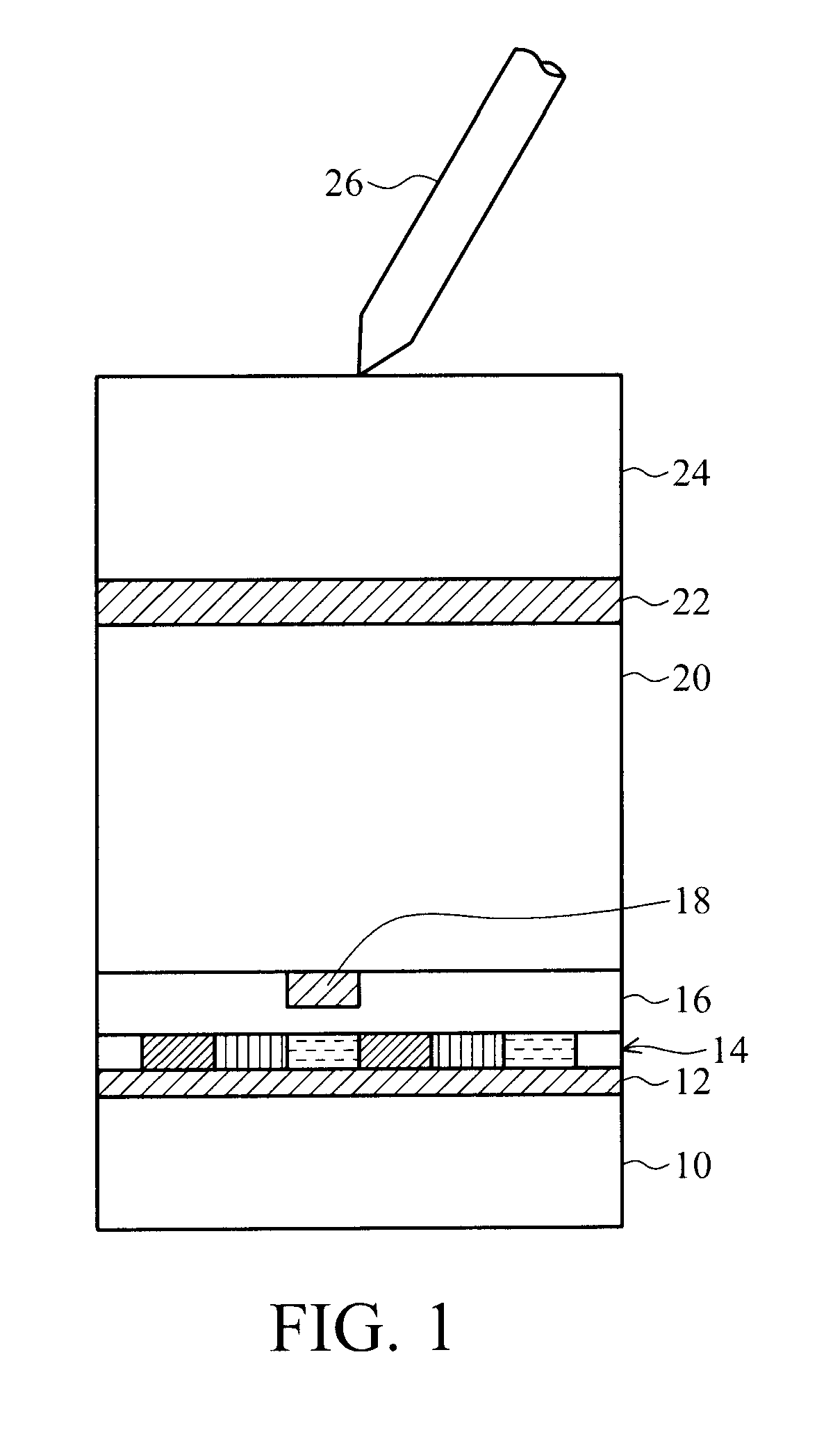 Display device with touch screen