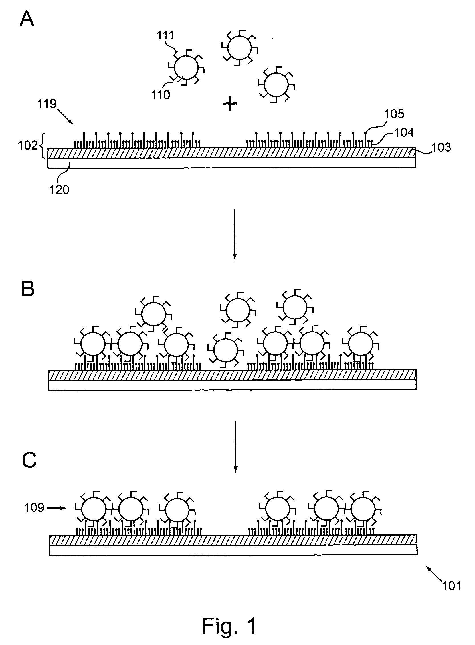 Methods and devices for forming nanostructure monolayers and devices including such monolayers