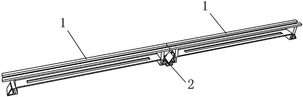 Method for antistatic floor construction for machine room