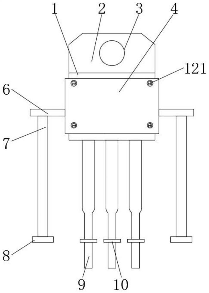 Photosensitive silicon controlled rectifier integrated with lateral transistor