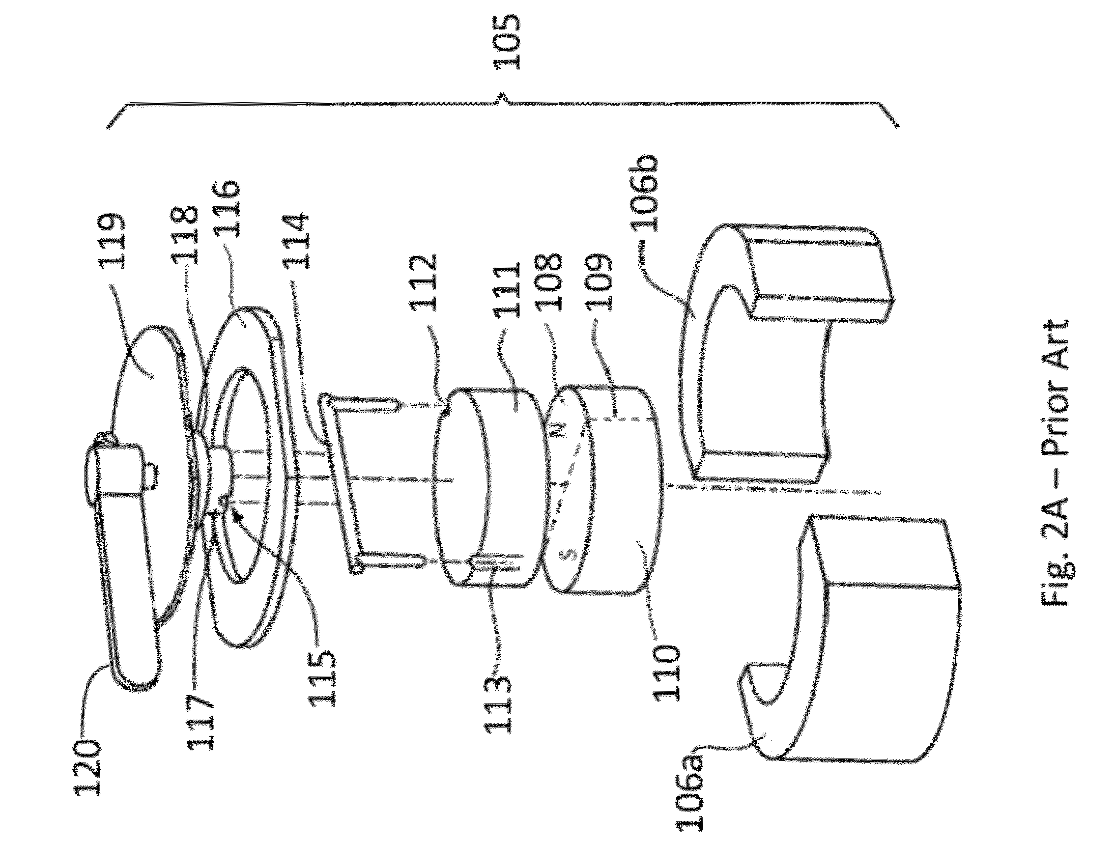 Rotary switchable multi-core element permanent magnet-based apparatus