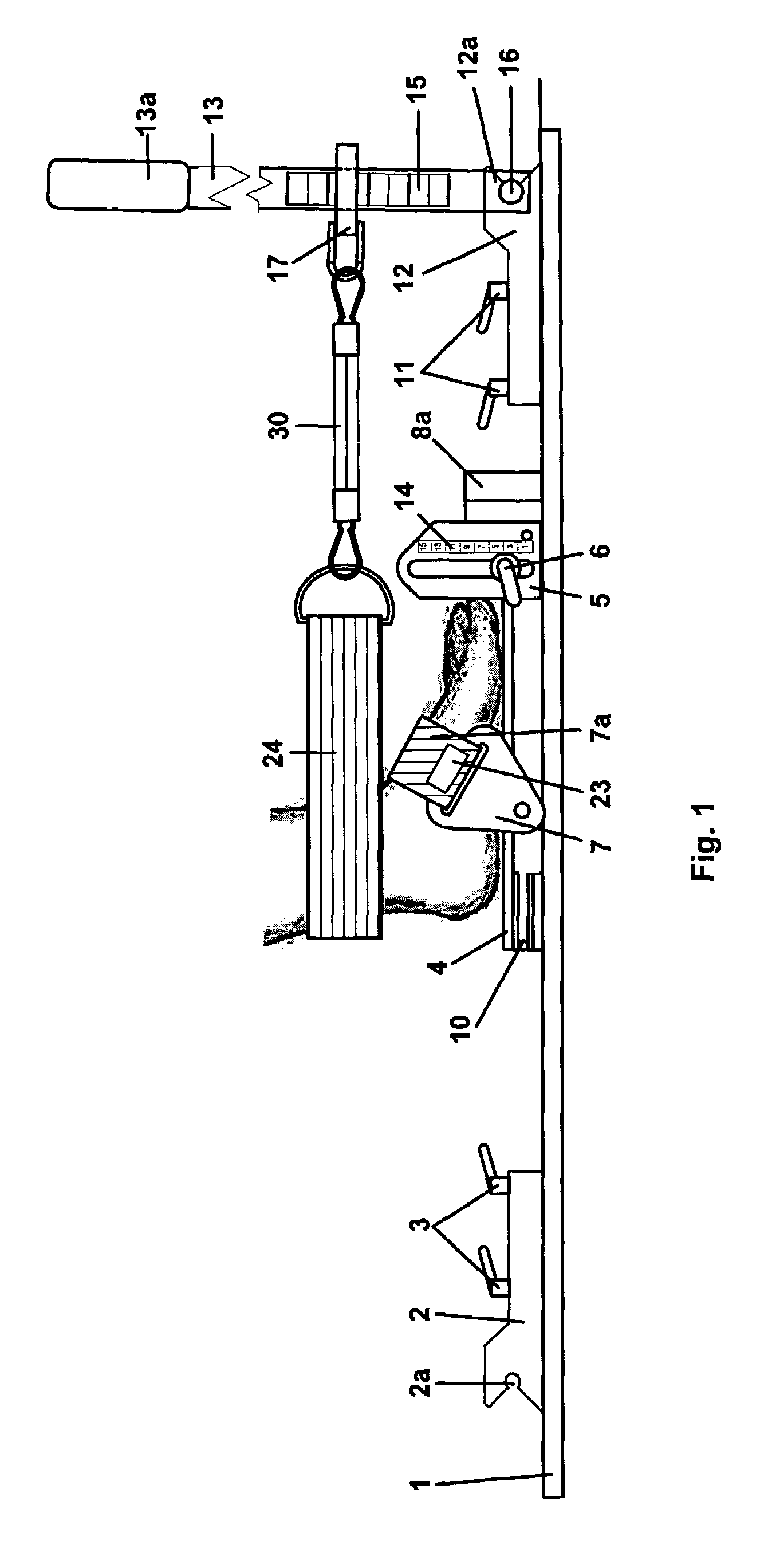 Method and apparatus for anterior and posterior mobilization of the human ankle