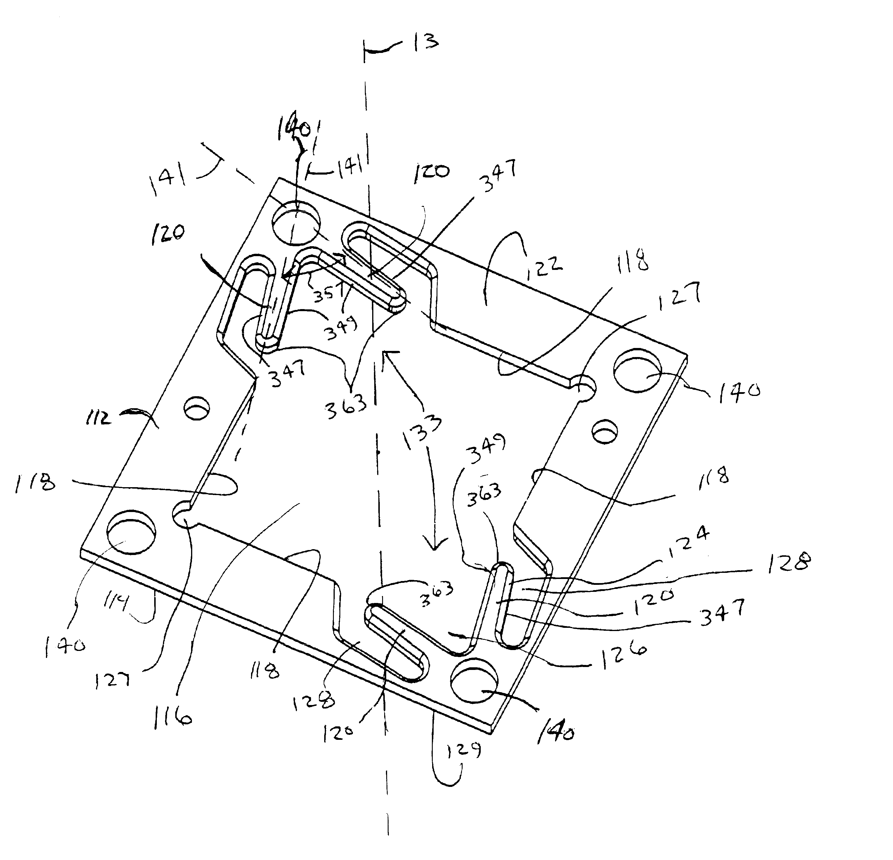 Packaged device adapter assembly with alignment structure and methods regarding same
