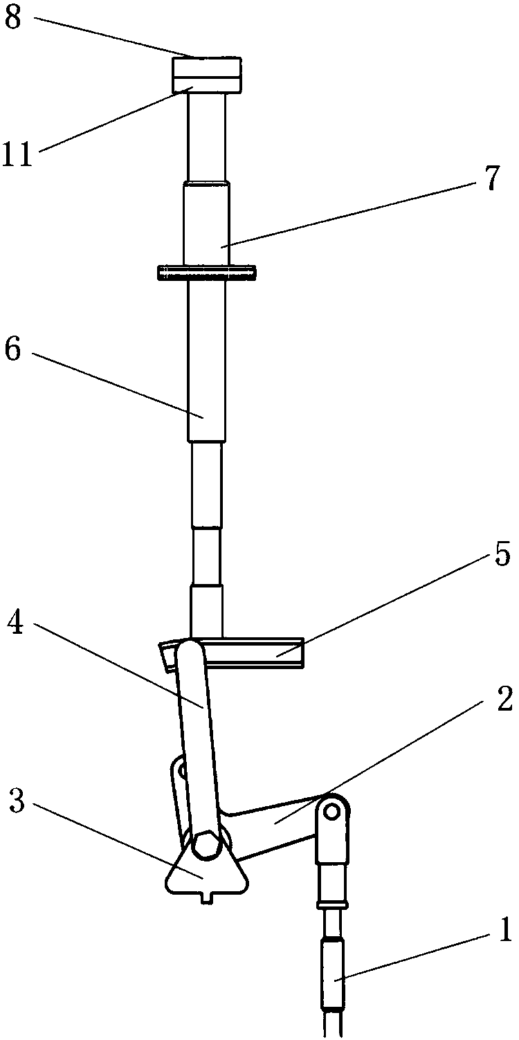 Vacuum circuit breaker closing drive mechanism