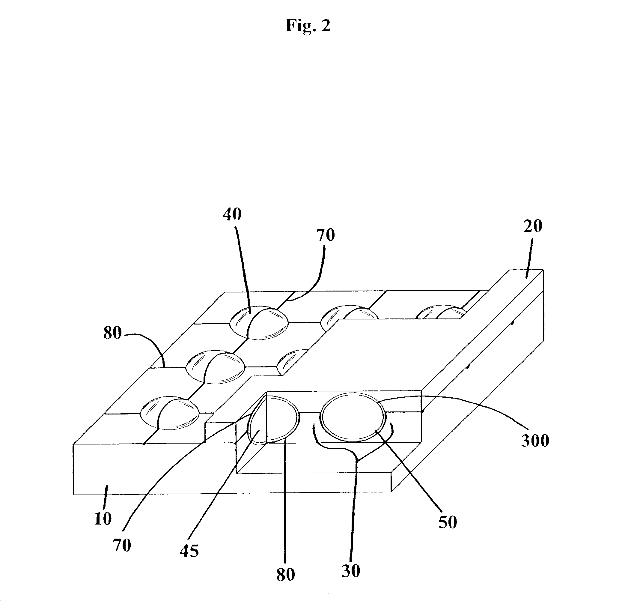Light-emitting panel and a method for making