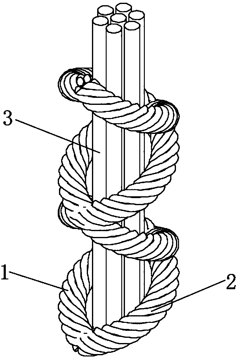 Low- and zero-twist cotton nylon and polyester dual core-spun compound yarn