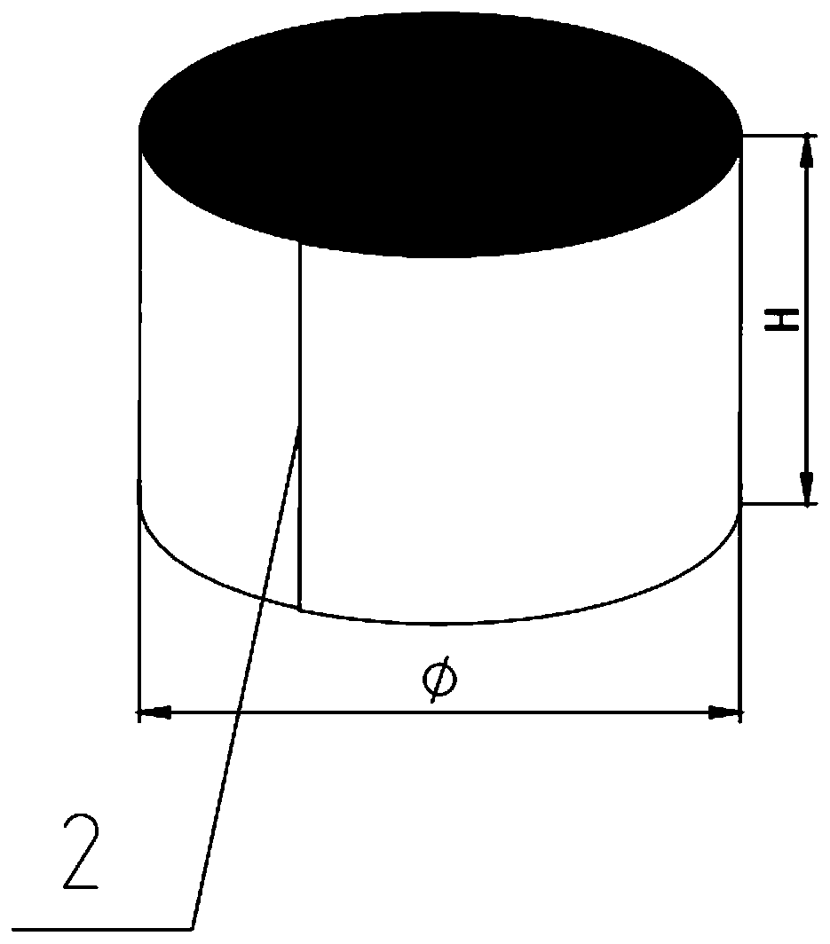 Manufacturing method of artificial dielectric multilayer cylindrical lens
