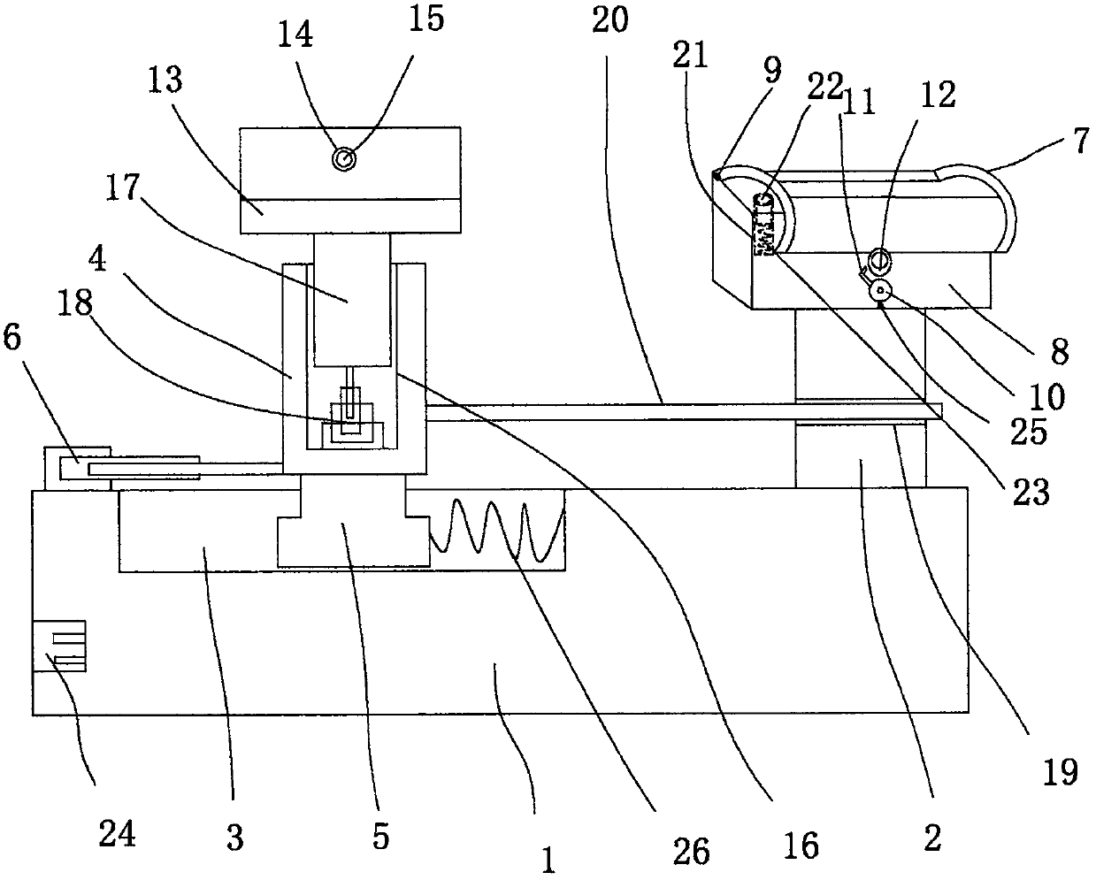 Positioning device for welded part matching