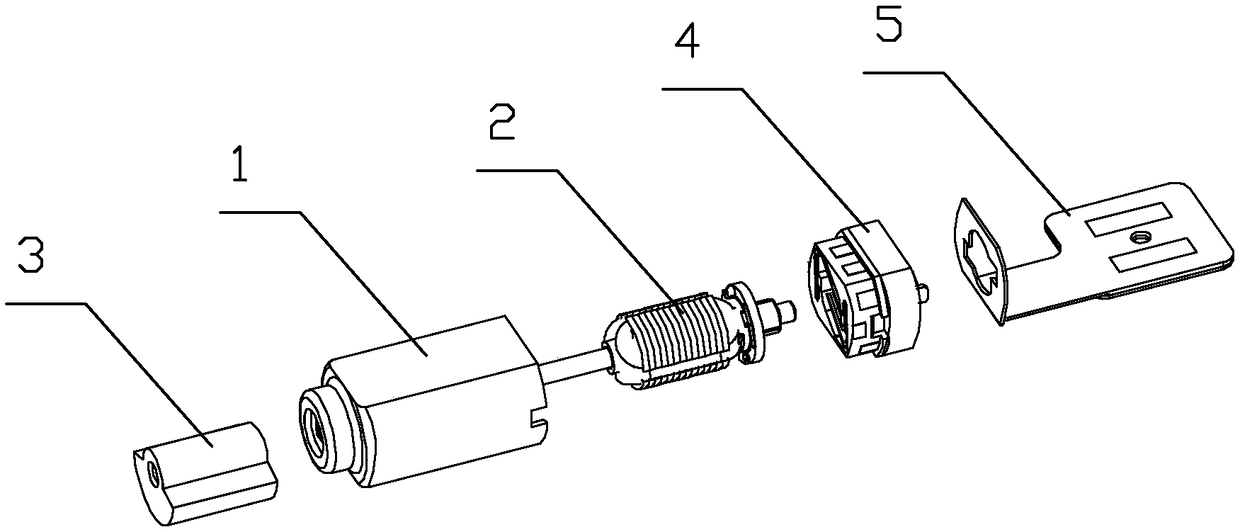 Variable speed iron core vibrating motor