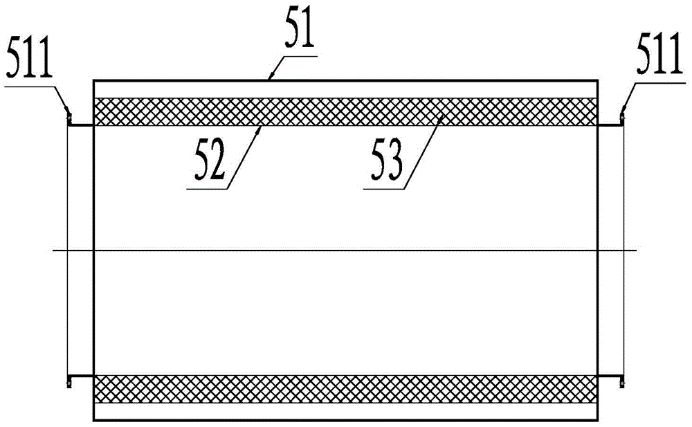 Muffling device for supersonic combustion ramjet test bench