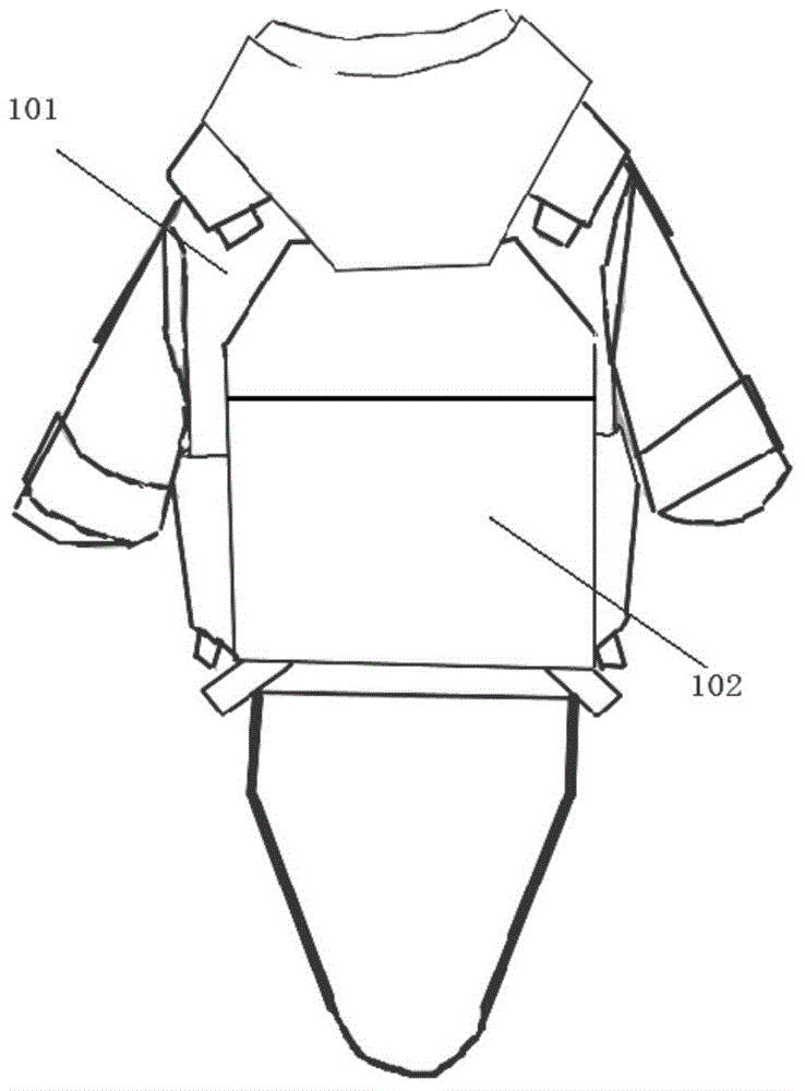 Body armor applicable to various battle requirements