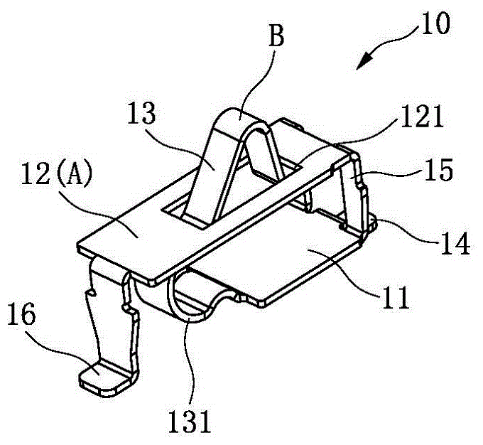 Pairing dual-contact connector and PCB board connection structure