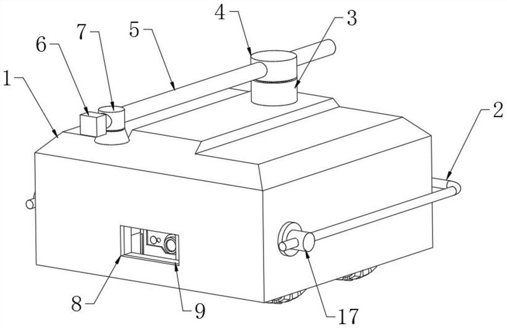 Robot with wall climbing and obstacle crossing functions