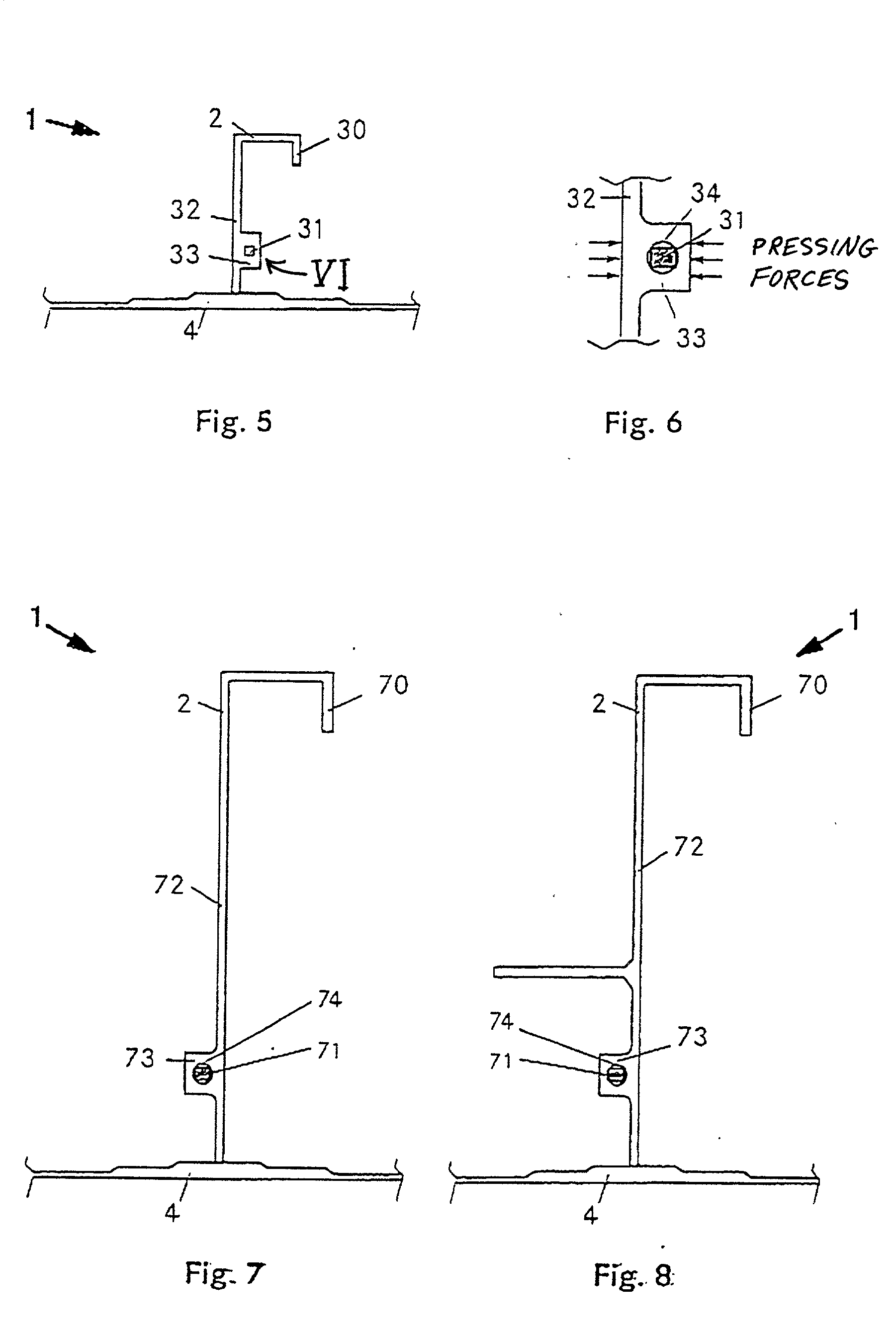 Aircraft fuselage shell component with crack propagation resistance