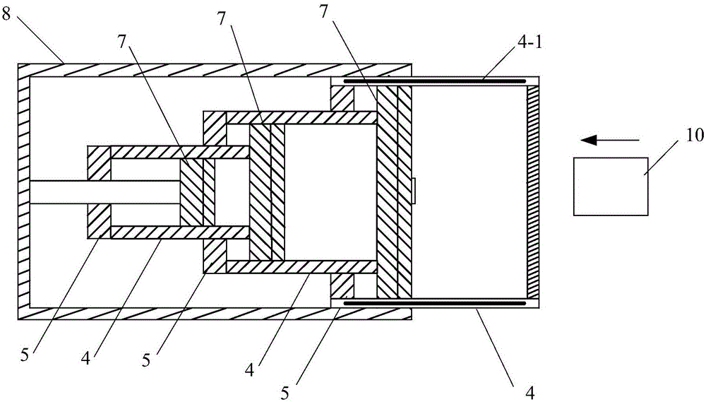 Working method of buffers controlled by processor module