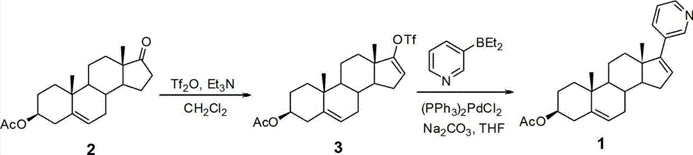 Method for preparing abiraterone acetate
