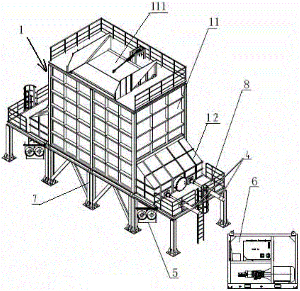 Bin applicable to solid and semisolid medium materials