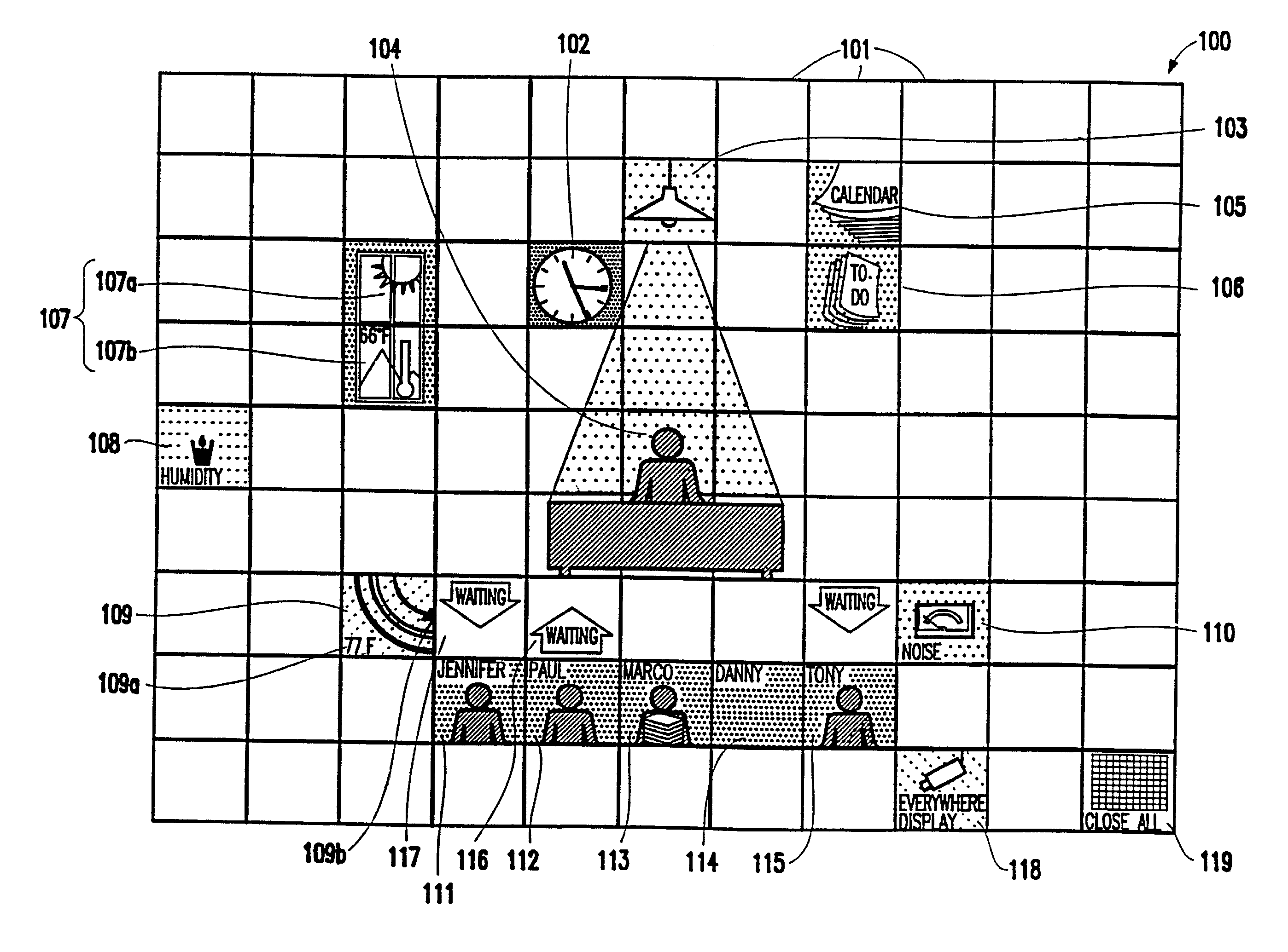 Method and system for software applications using a tiled user interface