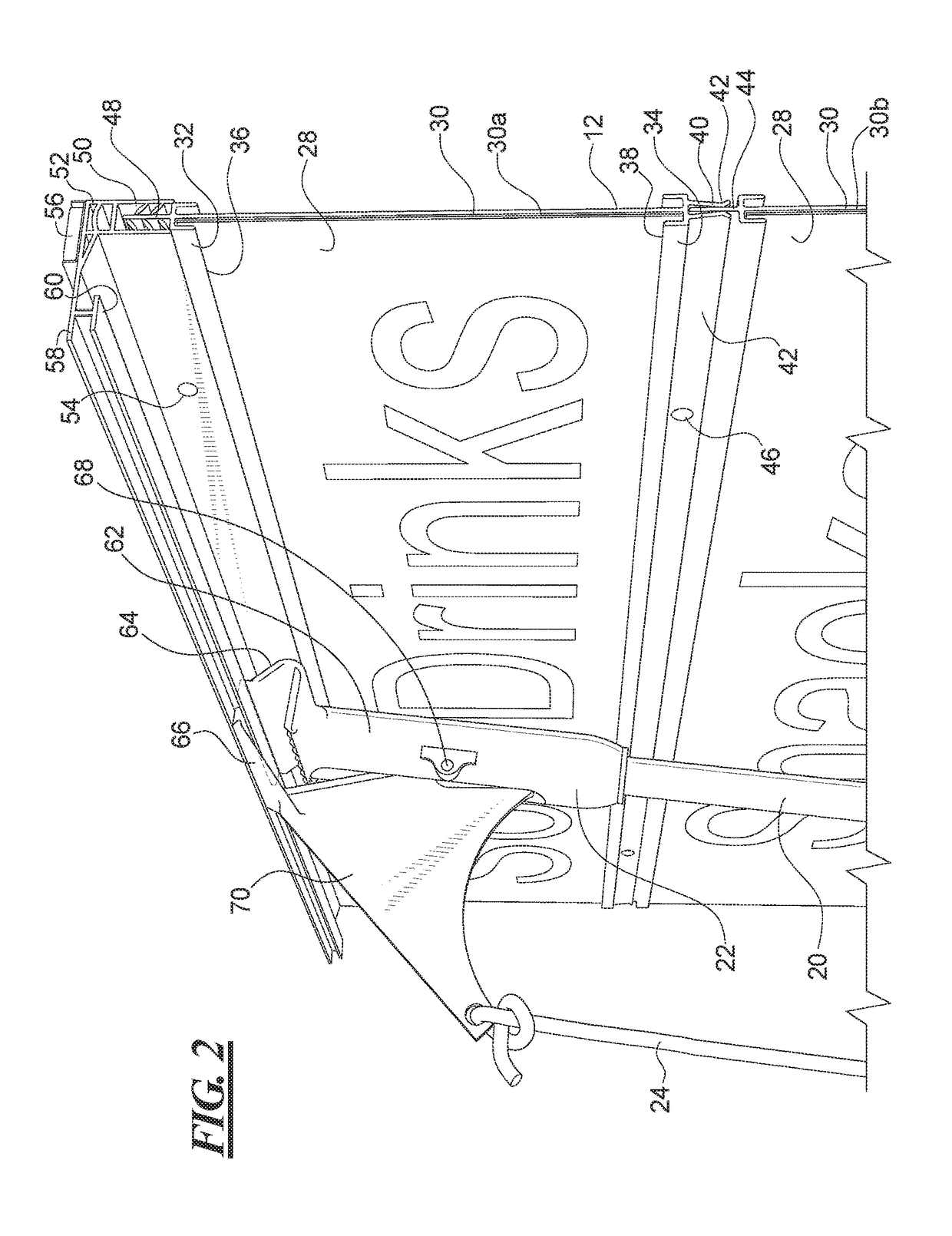 Modular flush-mount sign channel track system and method