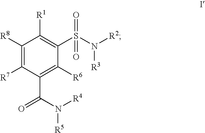 Sulfamoyl benzamide derivatives and methods of their use