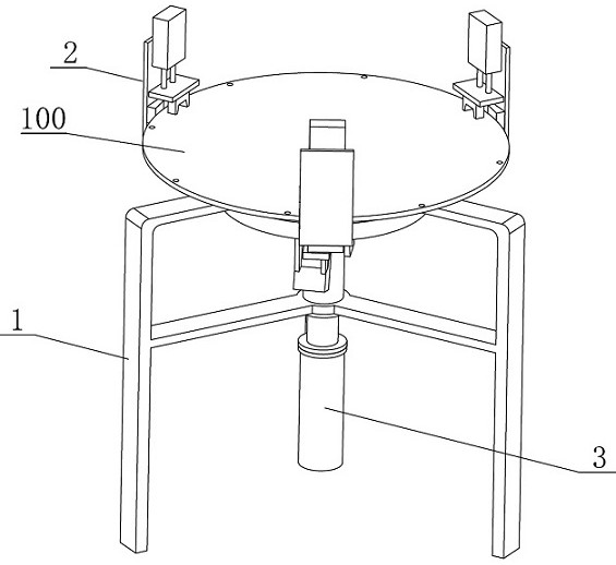 A welding device and welding method for capstan and support shaft of pepper removal machine