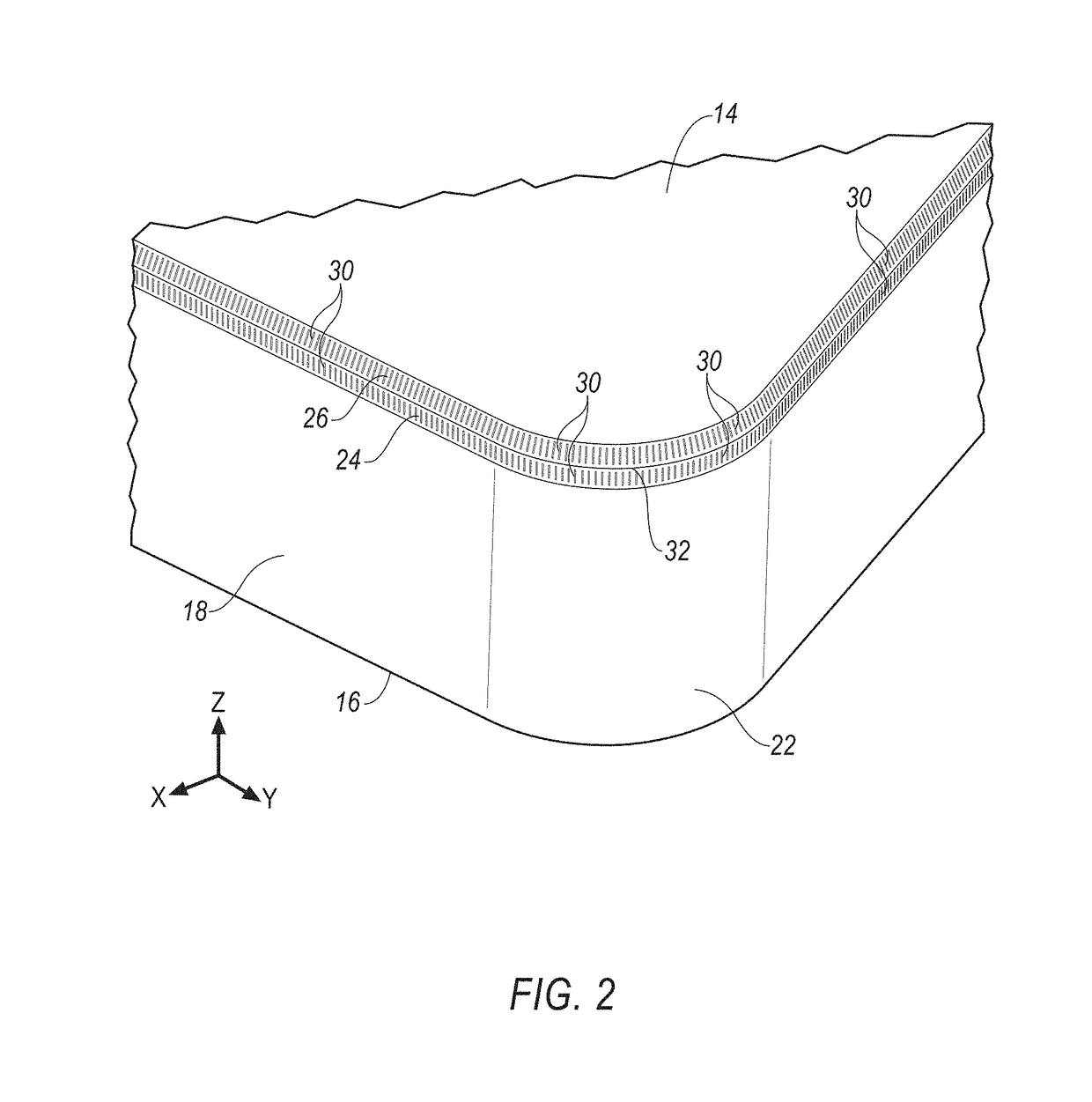 Cutting insert with micro-channels