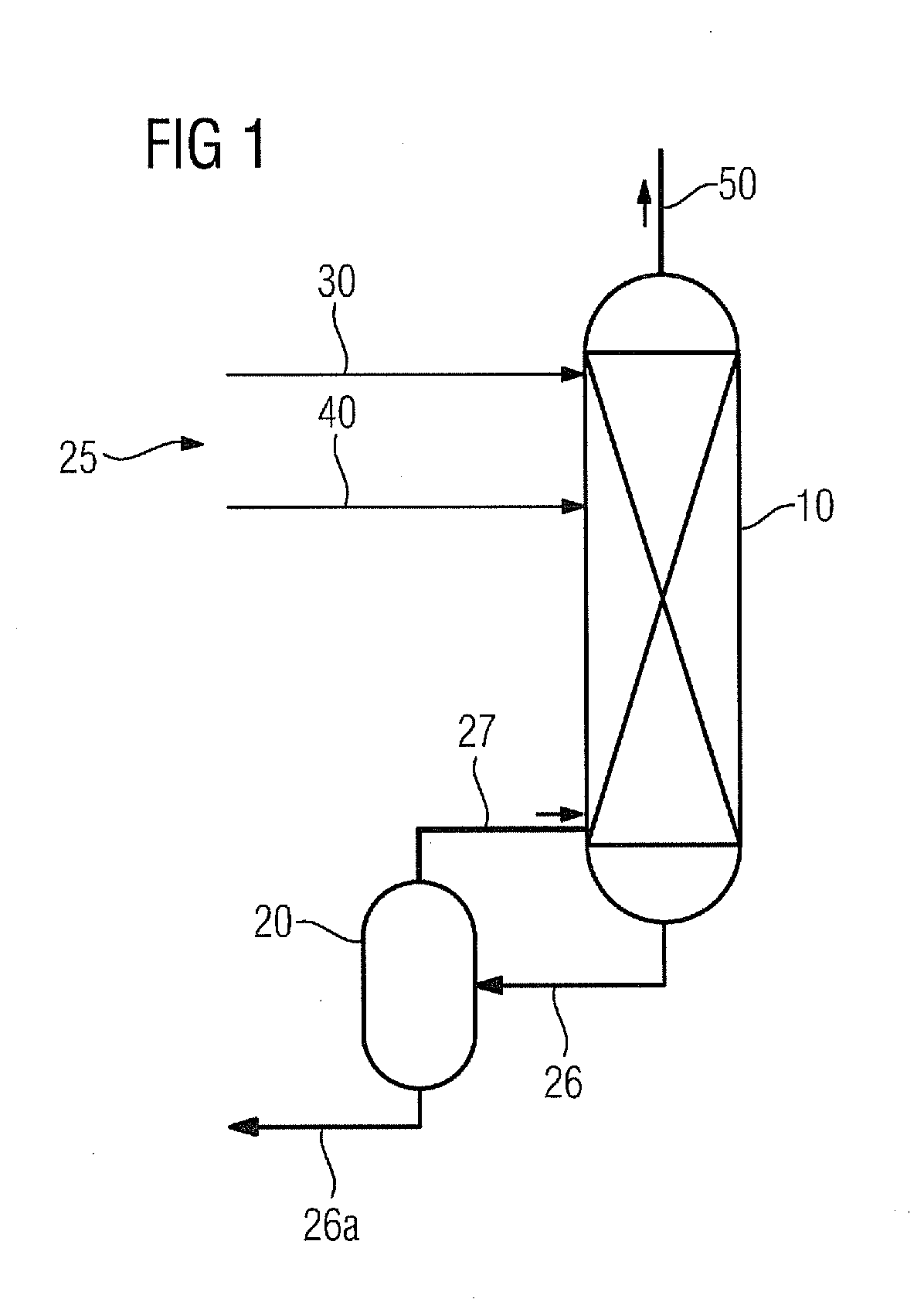 Method and device for separating of carbon dioxide from an exhaust gas of a fossil-fired power plant