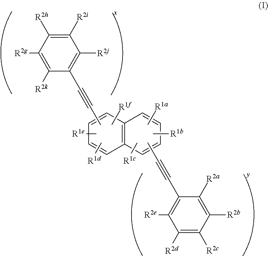 Phenylethynylnaphthalene dyes and methods for their use