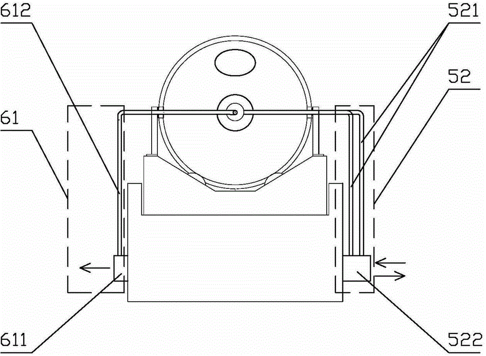 Two-dimensional vacuum drying mixer