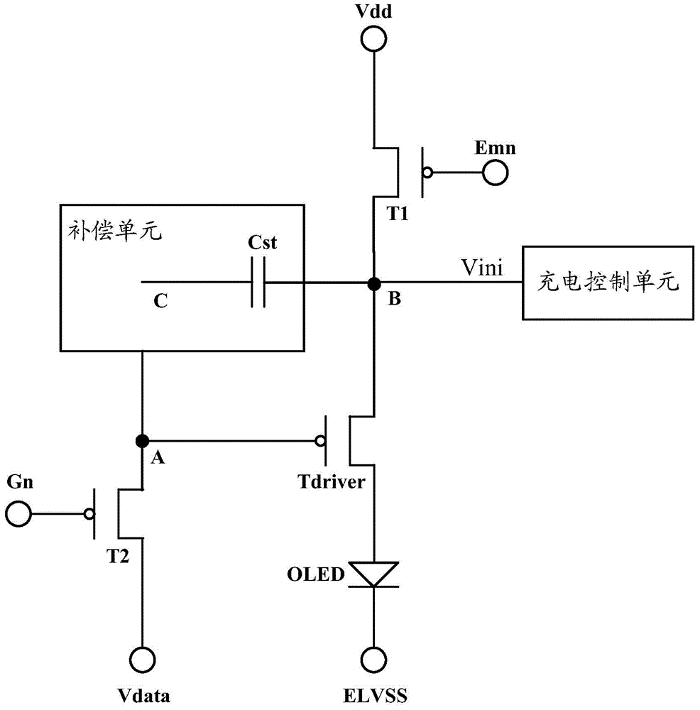 OELD pixel circuit, display device and control method