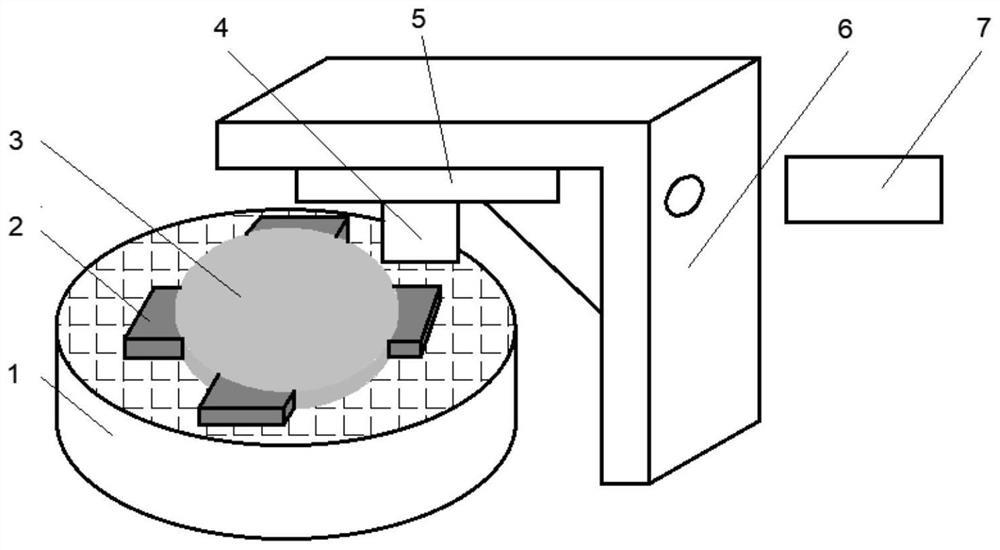 Meter-level large-aperture optical components co  <sub>2</sub> Laser polishing device and polishing method