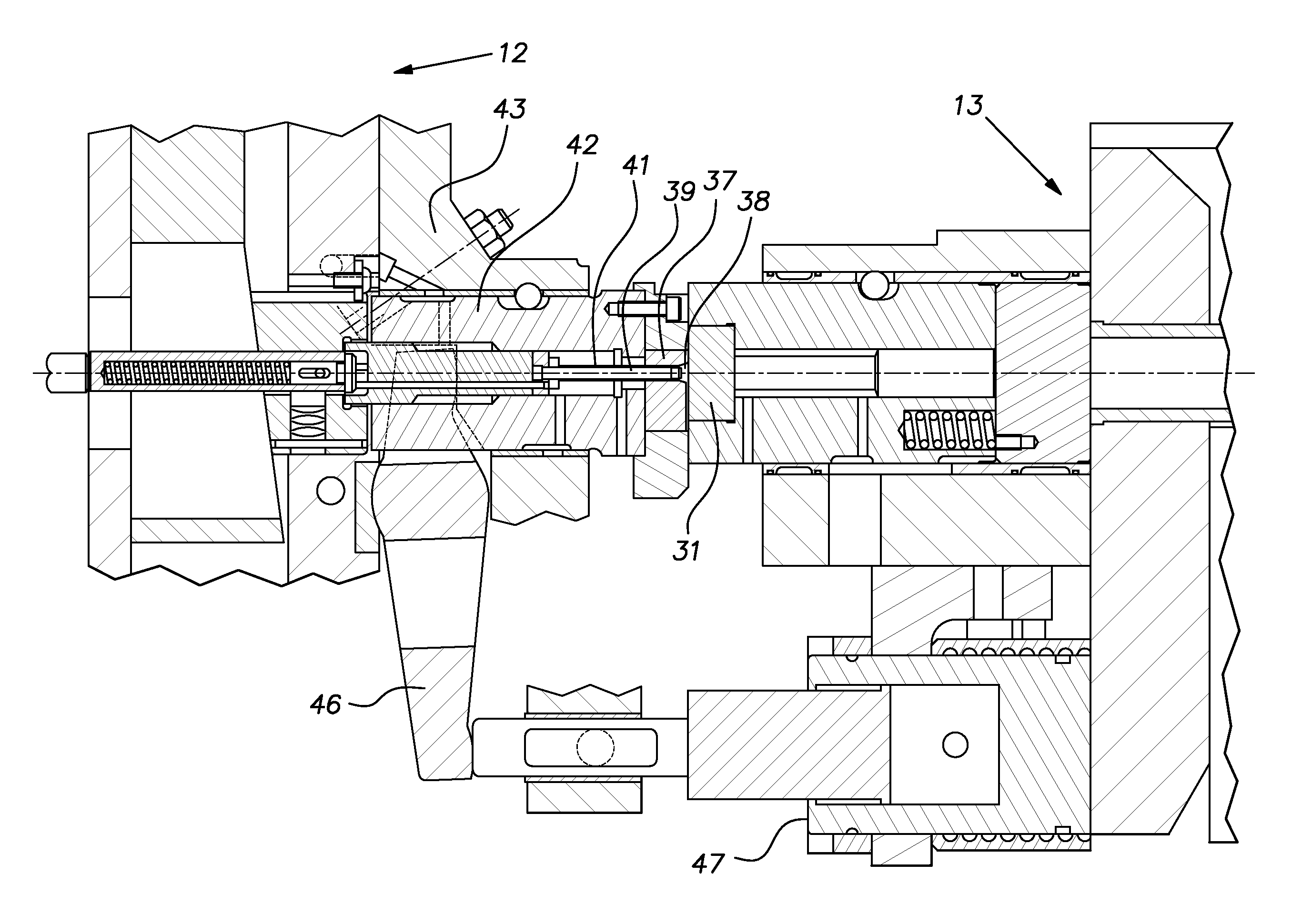 Forged sideways extrusion