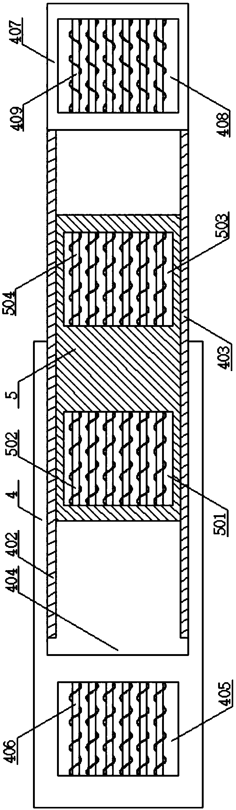 System for testing total moisture in coal on basis of Internet of Things as well as test method