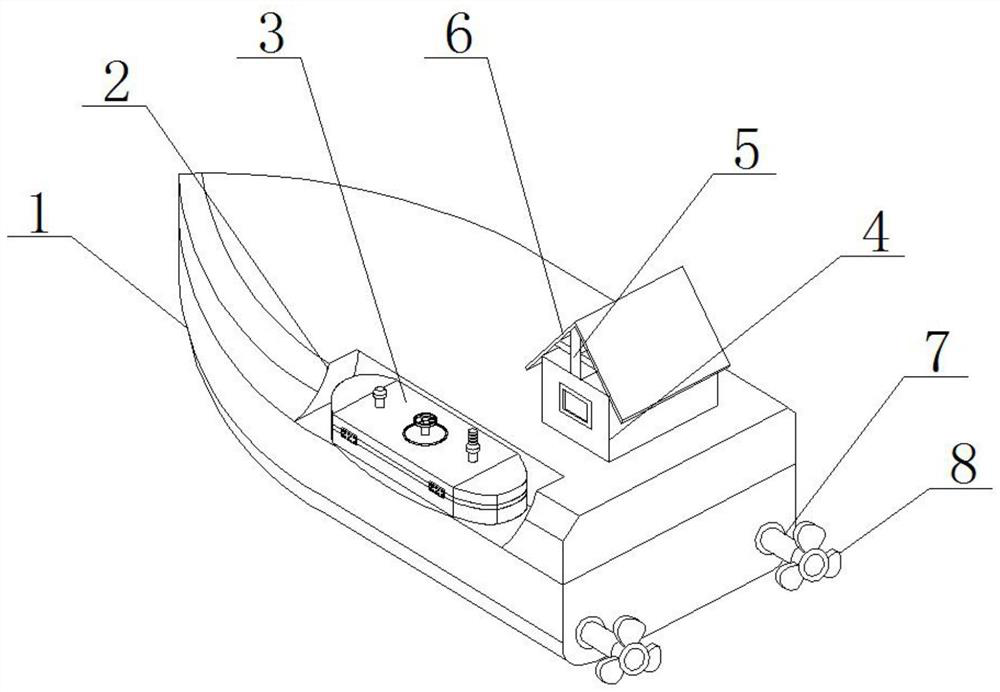 A marine intelligent lifesaving device