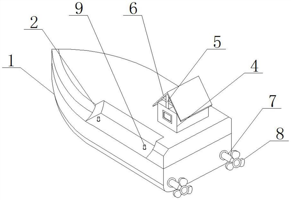 A marine intelligent lifesaving device