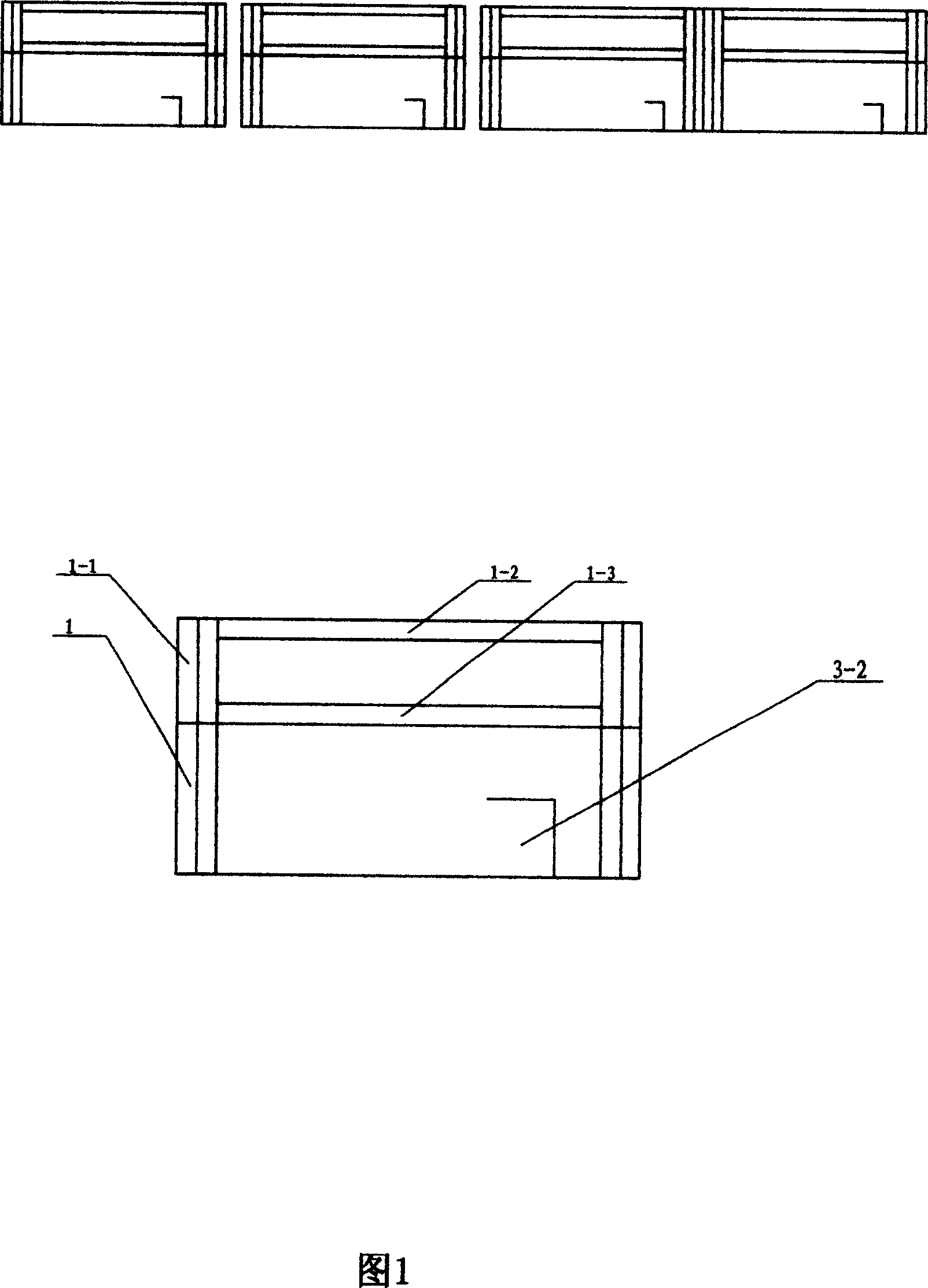 Independant air passage segment-assembled large-sized infltable tent having speicial air valve