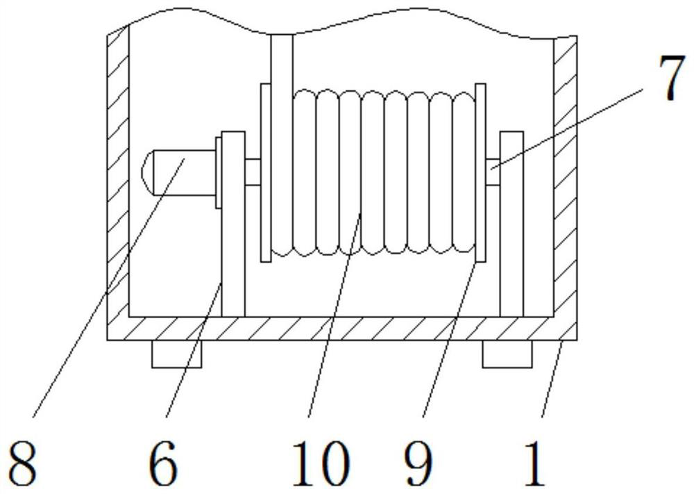 Dustproof charging pile with water and gas erosion prevention function for intelligent parking lot