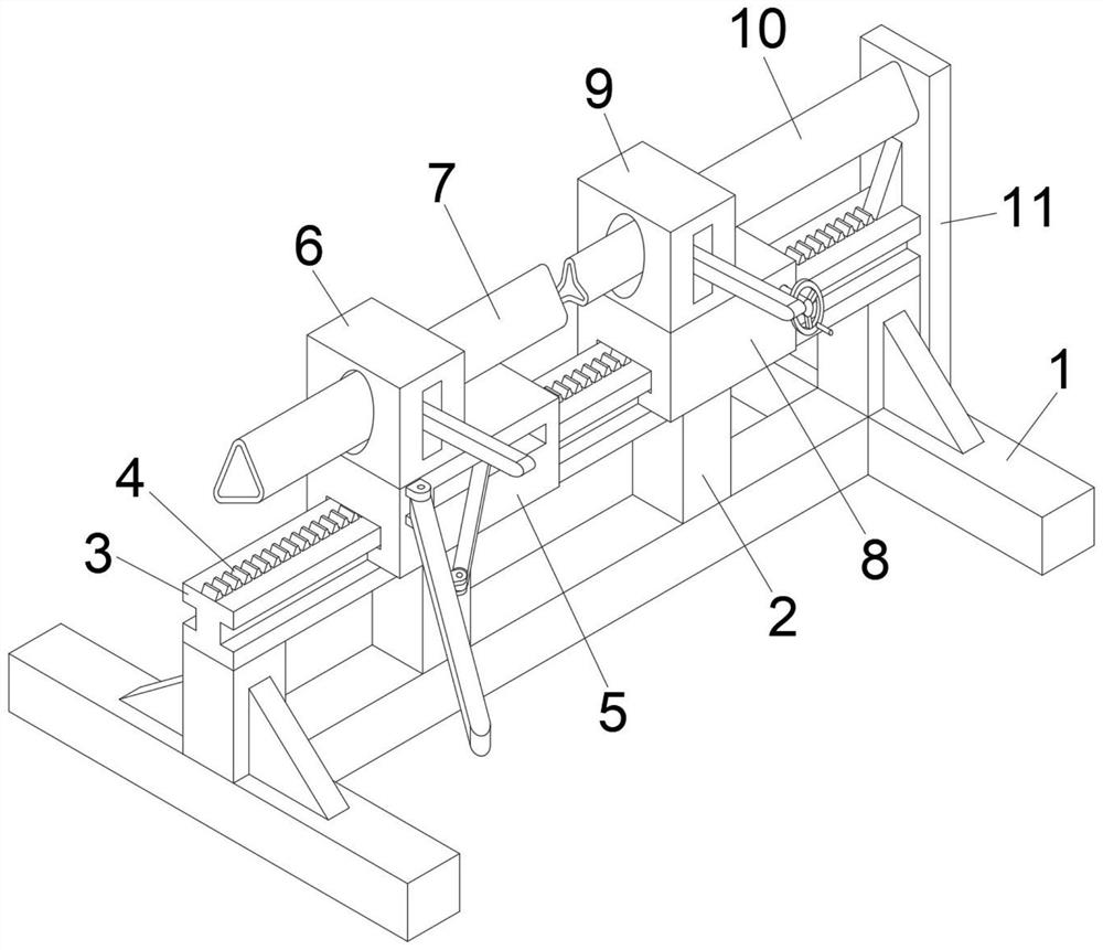 Special-shaped steel pipe splicing and method