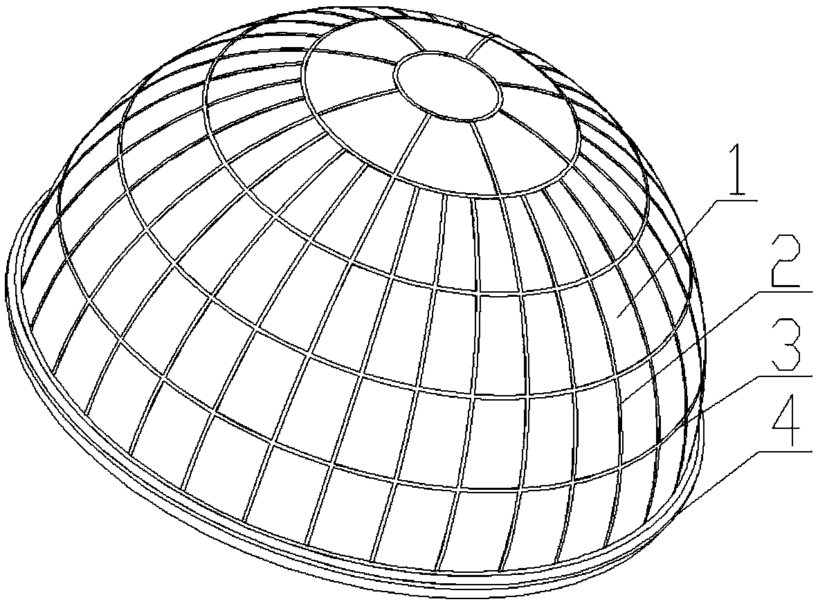 Environment-friendly dome for buildings