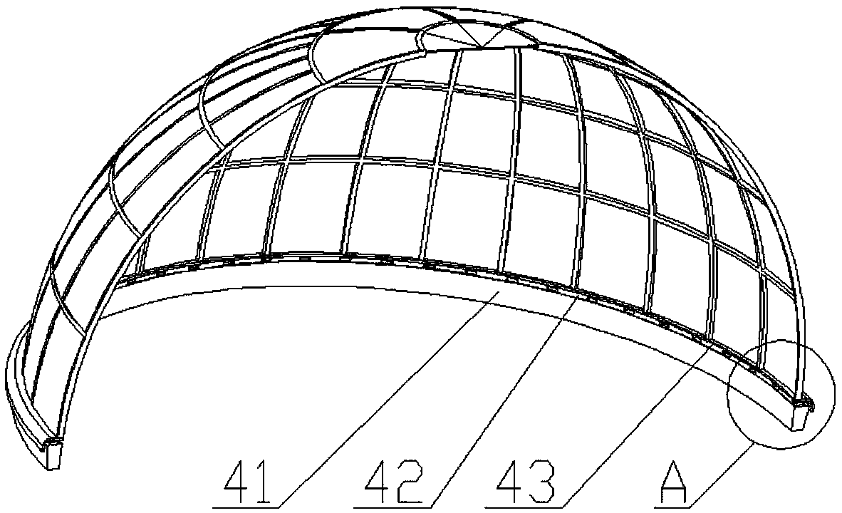 Environment-friendly dome for buildings