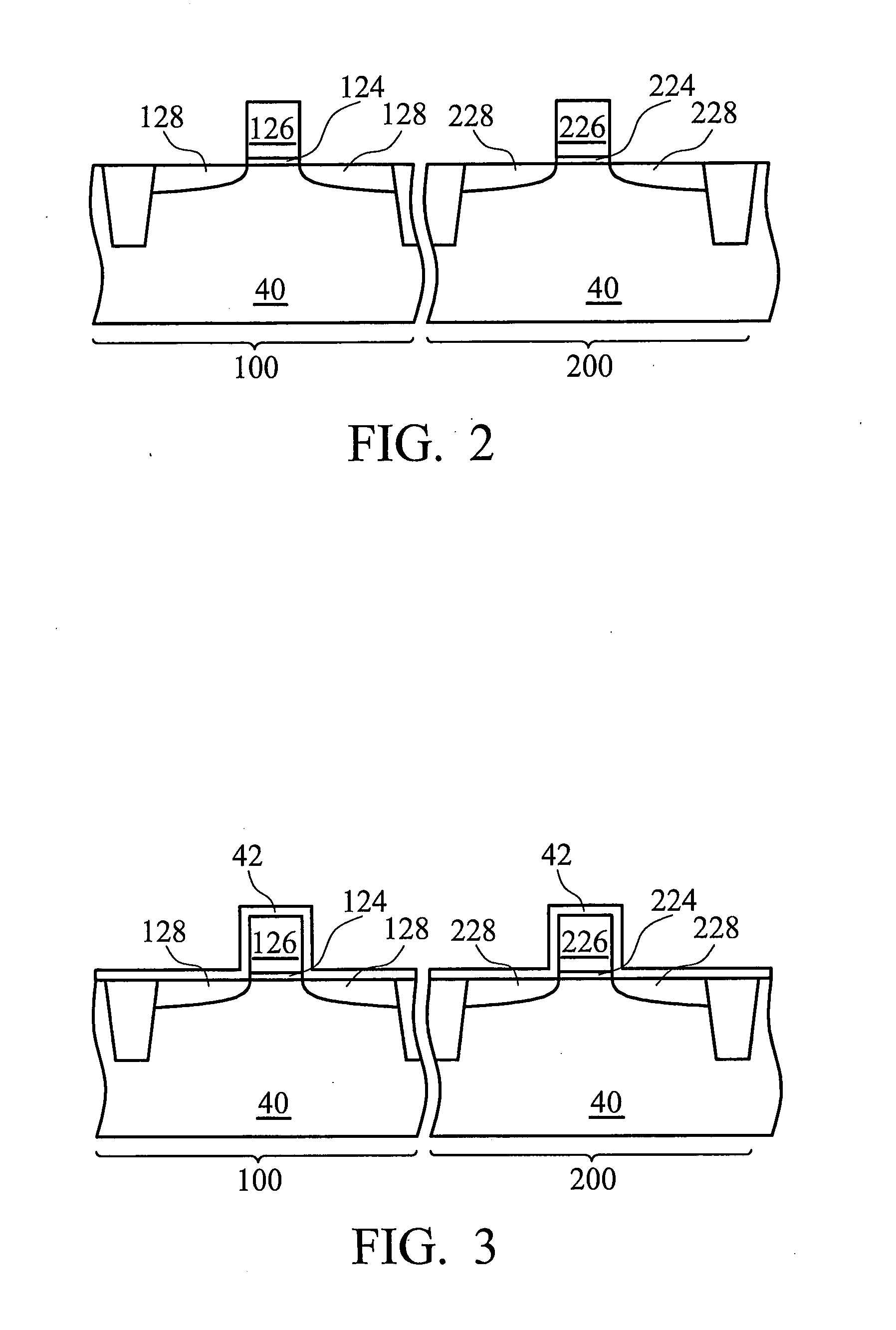 Method for modulating stresses of a contact etch stop layer