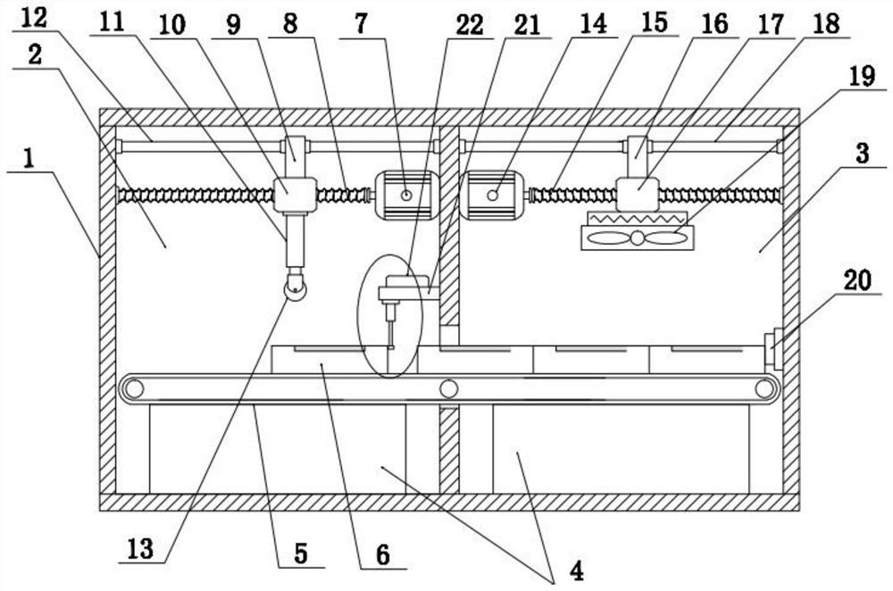 screen-printing-device-with-drying-structure-for-touch-screen