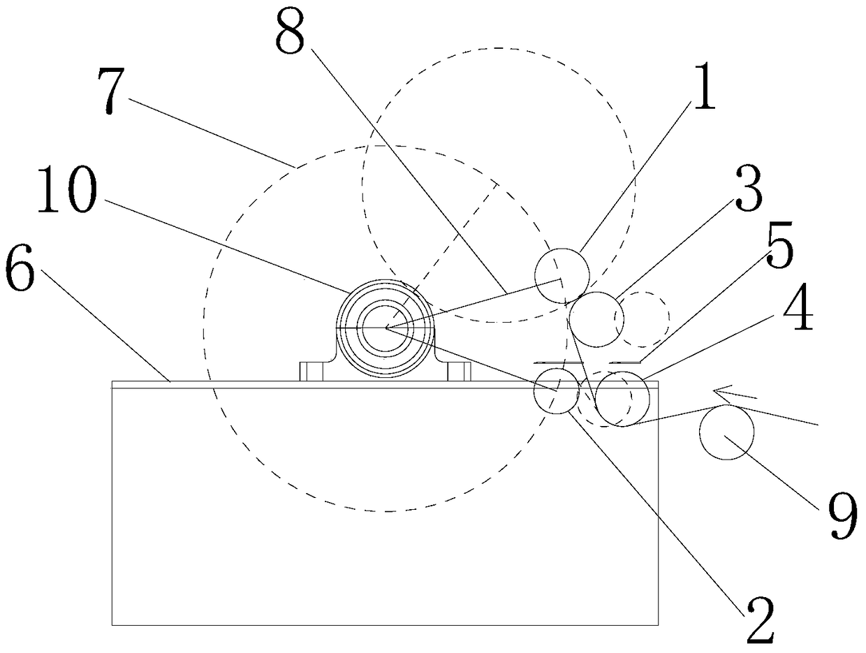 An automatic cutting and coiling device and its working method